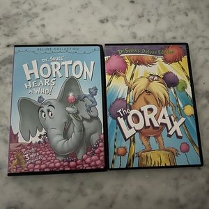 Dr.Seuss DVD Bundle.The Lorax & Horton Hears a Who